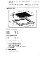 Preview for 8 page of Baumatic BHC602 Instruction Manual