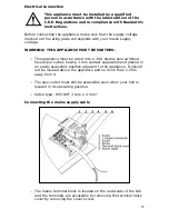 Предварительный просмотр 23 страницы Baumatic BHC606BE Instruction Manual