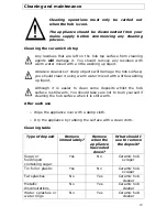 Предварительный просмотр 19 страницы Baumatic BHC607 Instruction Manual