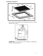 Предварительный просмотр 17 страницы Baumatic BHC609 Instruction Manual