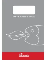 Baumatic BHG400SS Instruction Manual preview