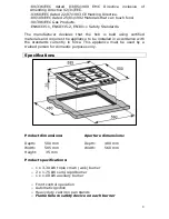 Предварительный просмотр 8 страницы Baumatic BHG610SSL Instruction Manual