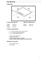 Предварительный просмотр 8 страницы Baumatic BHG631SS User Manual