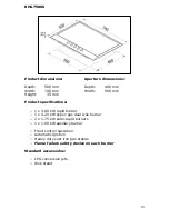 Предварительный просмотр 10 страницы Baumatic BHG631SS User Manual