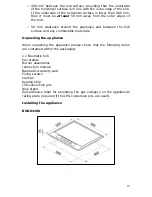 Предварительный просмотр 19 страницы Baumatic BHG631SS User Manual