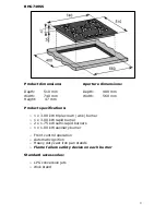 Preview for 9 page of Baumatic BHG640SS Instruction Manual