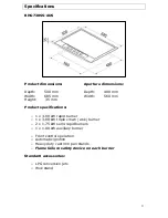 Preview for 9 page of Baumatic BHG730SS-AUS Instruction Manual