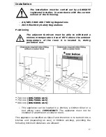 Preview for 17 page of Baumatic BHG730SS-AUS Instruction Manual