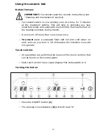 Preview for 12 page of Baumatic BHI340SS Instruction Manual