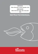 Baumatic BHI400SS Instruction Manual предпросмотр