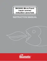 Предварительный просмотр 1 страницы Baumatic BHI600 User Manual