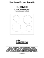 Предварительный просмотр 2 страницы Baumatic BHI600 User Manual