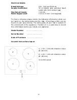 Предварительный просмотр 10 страницы Baumatic BHI600 User Manual