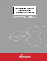 Baumatic BHI609 Instruction Manual предпросмотр