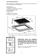 Предварительный просмотр 23 страницы Baumatic BHI609 Instruction Manual