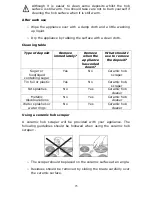 Предварительный просмотр 23 страницы Baumatic BHI625 Instruction Manual