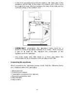 Предварительный просмотр 25 страницы Baumatic BHI625 Instruction Manual