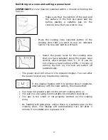 Предварительный просмотр 13 страницы Baumatic BHI645SS Instruction Manual