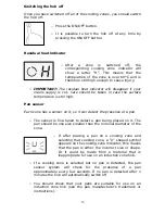 Предварительный просмотр 15 страницы Baumatic BHI645SS Instruction Manual