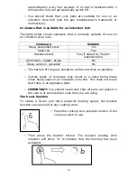 Preview for 17 page of Baumatic BHI650 User Manual