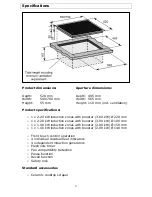 Предварительный просмотр 10 страницы Baumatic BHI655 Instruction Manual