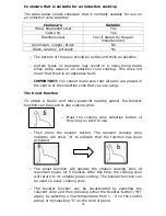 Предварительный просмотр 17 страницы Baumatic BHI655 Instruction Manual