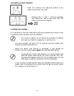 Предварительный просмотр 21 страницы Baumatic BHI655 Instruction Manual