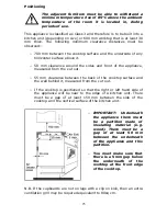 Preview for 26 page of Baumatic BHI655 Instruction Manual