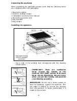 Preview for 27 page of Baumatic BHI655 Instruction Manual