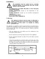 Предварительный просмотр 23 страницы Baumatic BHI710 User Manual