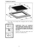 Предварительный просмотр 25 страницы Baumatic BHI710 User Manual