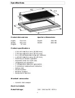 Preview for 9 page of Baumatic BHI900SS Instruction Manual