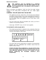 Preview for 25 page of Baumatic BHI900SS Instruction Manual