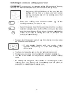 Preview for 14 page of Baumatic BHI909TS. GWK Instruction Manual