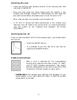 Preview for 16 page of Baumatic BHI909TS. GWK Instruction Manual