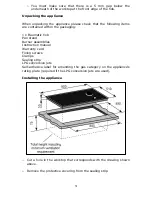 Preview for 31 page of Baumatic BHI909TS. GWK Instruction Manual