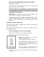 Preview for 34 page of Baumatic BHI909TS. GWK Instruction Manual