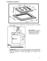 Предварительный просмотр 15 страницы Baumatic BHS600.5-BL Instruction Manual