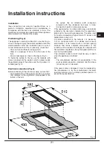 Preview for 21 page of Baumatic BHTP400SS Instruction Manual