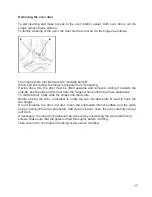 Предварительный просмотр 19 страницы Baumatic BK26P5PSS Instruction Manual