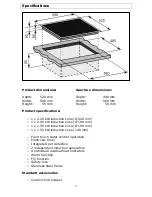 Предварительный просмотр 9 страницы Baumatic BKF24ID Instruction Manual