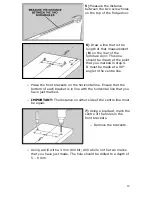 Предварительный просмотр 19 страницы Baumatic BL18A Instruction Manual