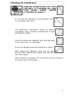 Предварительный просмотр 14 страницы Baumatic BL555SE User Manual