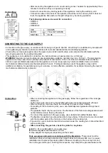 Предварительный просмотр 7 страницы Baumatic BMEH381G Instructions For Use And Installation