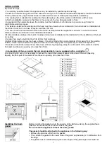 Предварительный просмотр 5 страницы Baumatic BMEH95E Instructions For Use And Installation