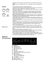 Предварительный просмотр 8 страницы Baumatic BMEH95E Instructions For Use And Installation