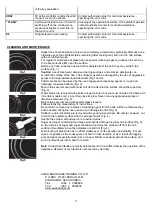 Предварительный просмотр 12 страницы Baumatic BMEH95E Instructions For Use And Installation