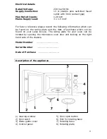 Preview for 11 page of Baumatic BMM201SS Instruction Manual