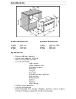 Preview for 8 page of Baumatic BO455TS User Manual