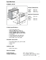 Предварительный просмотр 8 страницы Baumatic BO600BL SS User Manual